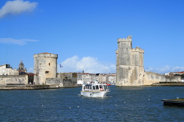 Promenade en bateau à la Rochelle