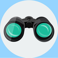 Binoculars Flat  Icon 2