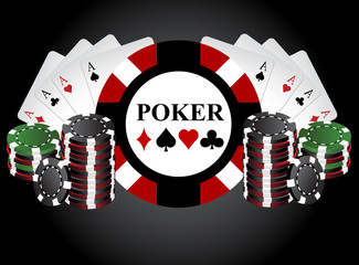 Obraz premium Poker Chips