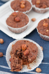Schokoladen Nuss Muffins