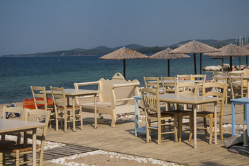 Traditional Greek tavern