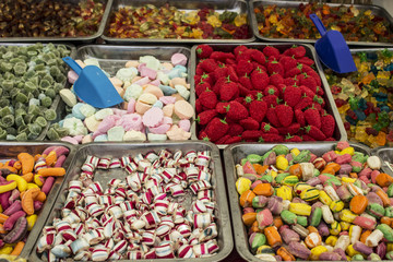candies in the market