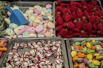 candies in the market