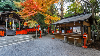 Nonomiya-jinja Shrine in Kyoto