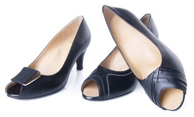 shoe. woman shoe on a background