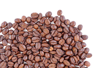 coffee bean isolated on white background