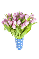 Naklejka na ściany i meble Pink tulips