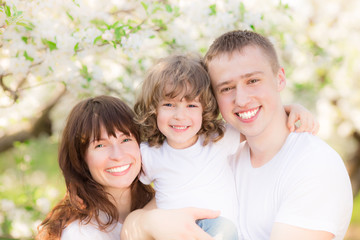Fototapeta premium Happy family