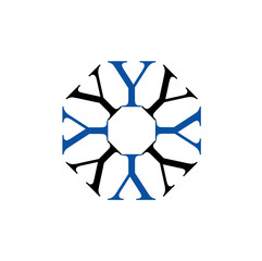 Alphabet Y logo for business