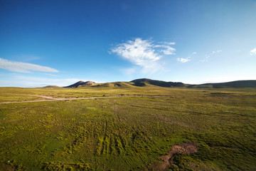 Fototapeta premium Green mountain landscape