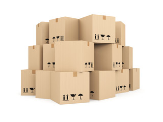 Cardboard boxes