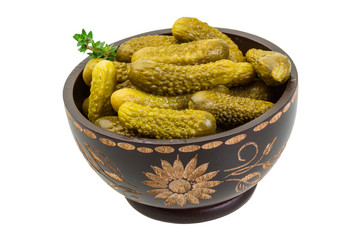 Marinated cucumbers