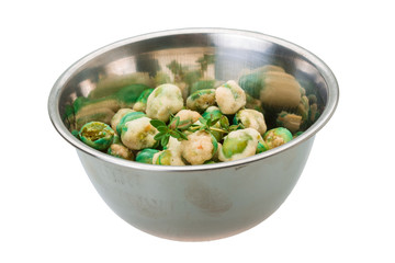 Crispy green peas