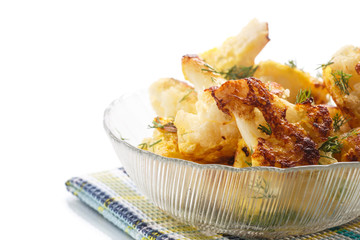 fried cauliflower