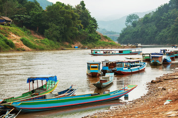 Boat in Laos