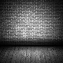 Room interior vintage