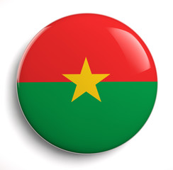 Fototapeta premium Burkina Faso flag
