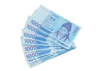 South Korean Won currency