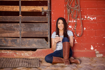 Social networking at a stable
