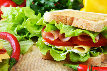 tasty sandwich