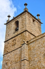 The Co-Cathedral of Saint Mary of Caceres is the most important Christian temple in the city, Diocese of Coria-Caceres