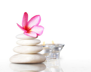 spa concept massage stones