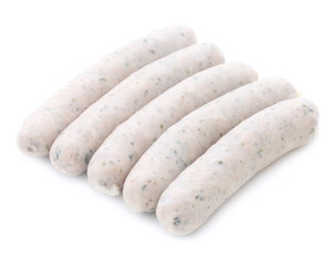 Rohe Rostbratwürste