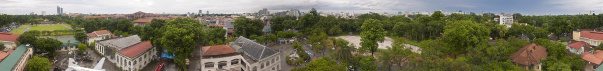 Fototapeta na wymiar Panorama Hanoi, stolicy Wietnamu