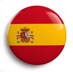 Obraz premium Spain Flag Icon