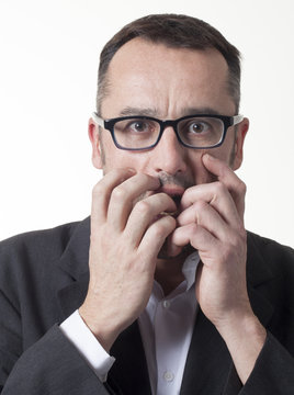 stressed out manager getting mixed up signals