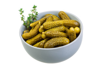Marinated cucumbers