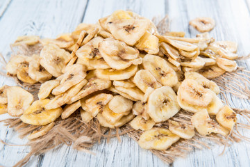 Fresh dried Banana Chips