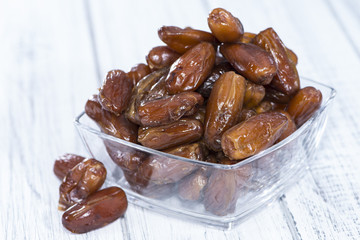 Dates in a bowl