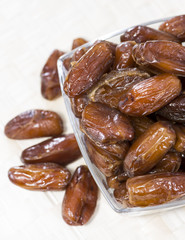 Dried Dates (close-up shot)