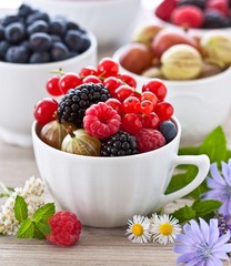 Fresh summer berries