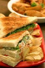 Cheese Salad toast