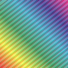 Colorful pinestripe background