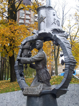 Kaliningrad. Monument to Alexander Marinesko
