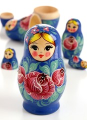 Russian Matryoshka nesting dolls