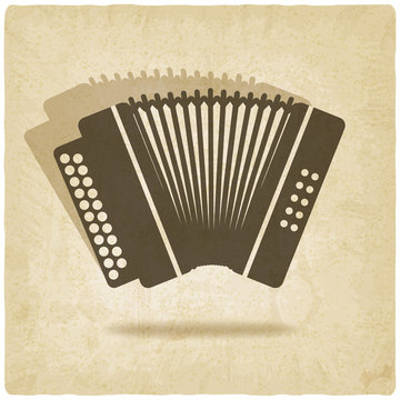 accordion old background