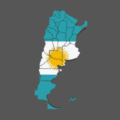 Map of Argentina
