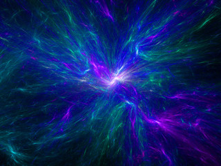 Colorful energy in the space