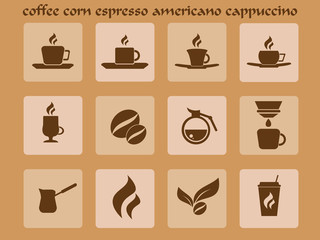 coffee icons