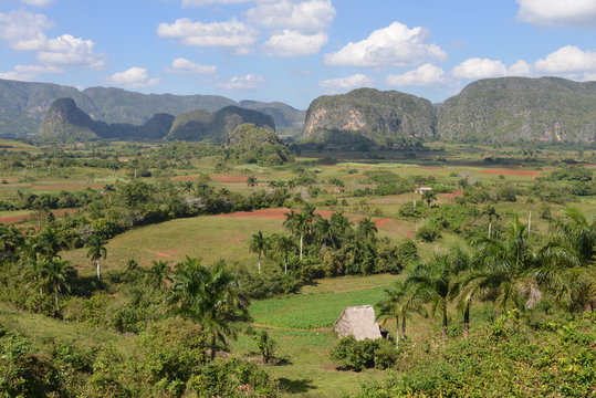 View over valley of Vinales, Cuba
