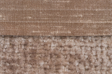 Brown fabric texture