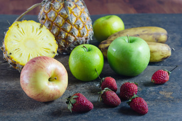 still lfe of mix fruits