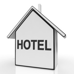 Hotel House Shows Holiday Accommodation And Units