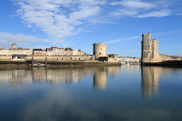 Fototapeta na wymiar Fortyfikacji La Rochelle