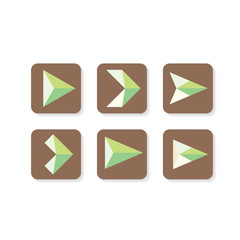 GREEN ARROWS_GEOMETRIC