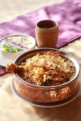 Hyderabadi Biryani - A  Popular Chicken or Mutton based  Biryani